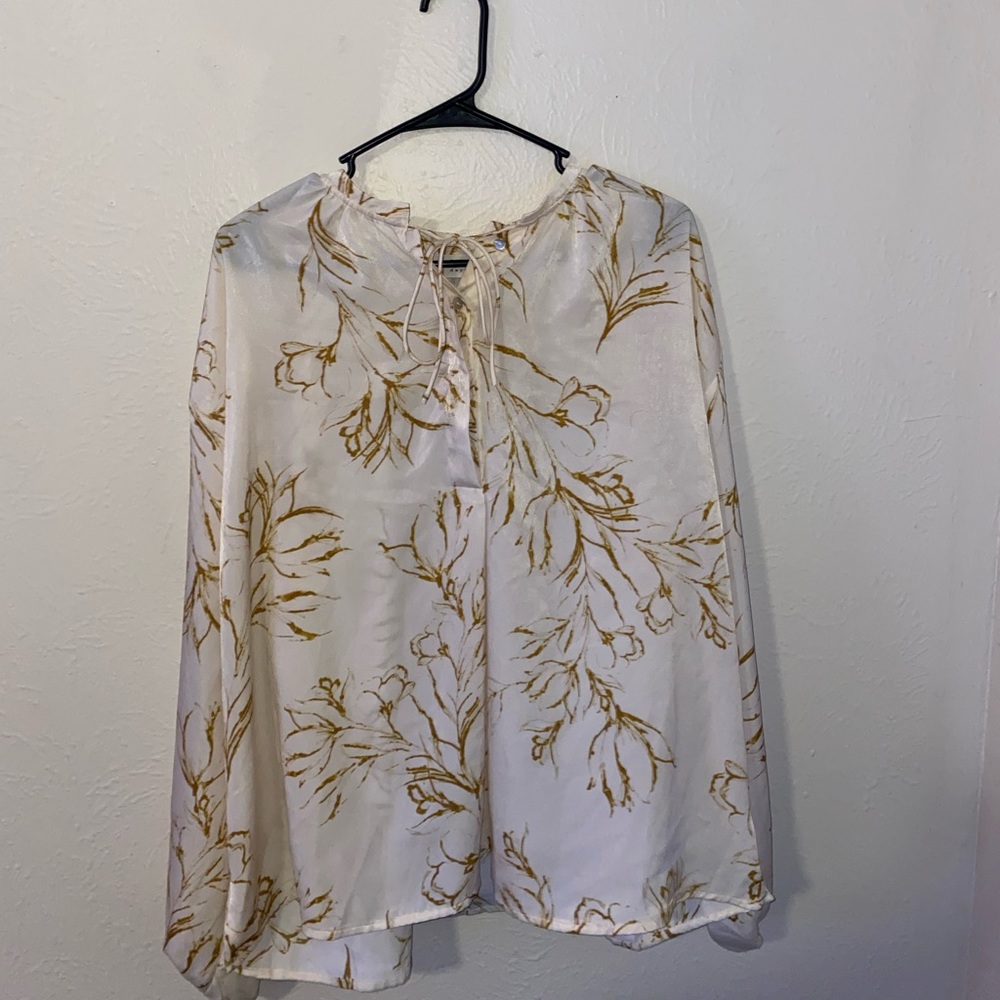 Flower dress shirt